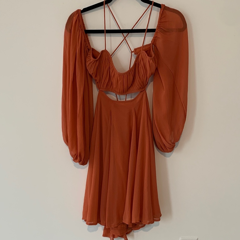 Asos size 8 dress Rust Orange Women's Dress new
